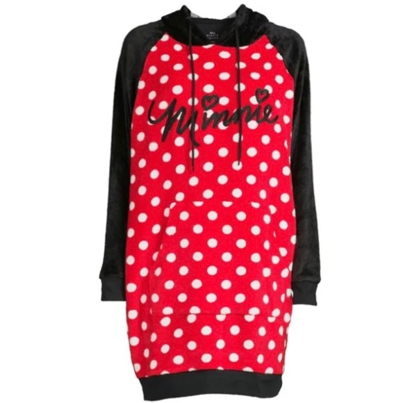 Disney’s Minnie Mouse Sleep Lounger with Socks (NWT) (Size: Small/ 4/6) - Picture 3 of 14
